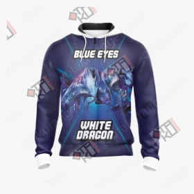 Yu Gi Oh Blue-eyes White Dragon New Style Unisex 3d - Hoodie, HD Png Download, Transparent PNG
