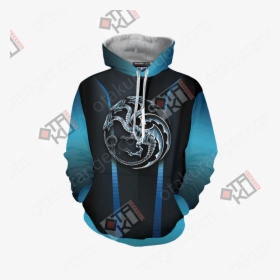 Yu Gi Oh Blue-eyes White Dragon New 3d Hoodie - Hoodie, HD Png Download, Transparent PNG