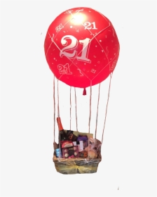 Cart - Subtotal - Checkout - 21st Birthday Hot Air - Hot Air Balloon, HD Png Download, Transparent PNG
