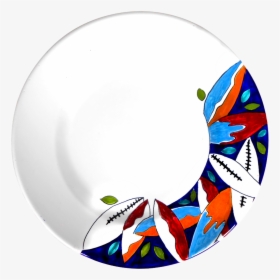 Surfboard Dinner Plate - Circle, HD Png Download, Transparent PNG