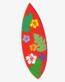 Luau Surfboard Png - Tabla De Surf Hawaiana Png, Transparent Png, Transparent PNG