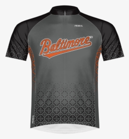 Baltimore Orioles Men S Sport Cut Cycling Jersey - Active Shirt, HD Png Download, Transparent PNG