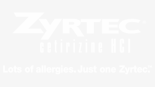 Zyrtec Logo Black And White - Johns Hopkins Logo White, HD Png Download, Transparent PNG
