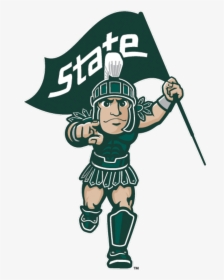 Michiganstate Sparty Cartoon Logo Mascot Msu Spartan Msu Hd Png Download Transparent Png Image Pngitem