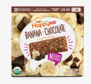 Banana Chocolate   Class Fotorama Img - Happy Kid Organic Snack Bars, HD Png Download, Transparent PNG