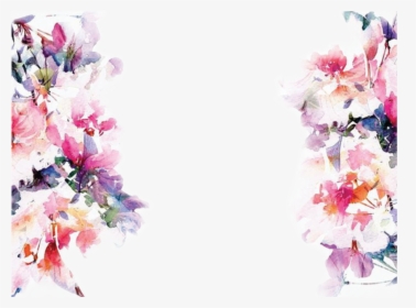 Painted Flowers - Nuestra Boda, HD Png Download, Transparent PNG