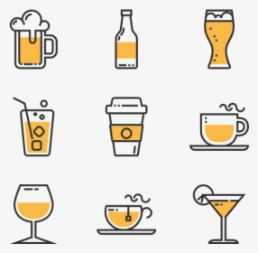 Beverages Icons, HD Png Download, Transparent PNG