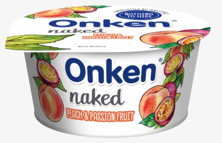 Onken Naked Peach & Passion Fruit Yogurt - Onken Naked Yogurt, HD Png Download, Transparent PNG