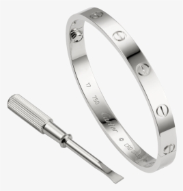 Silver Cartier Bracelet Mens, HD Png Download, Transparent PNG