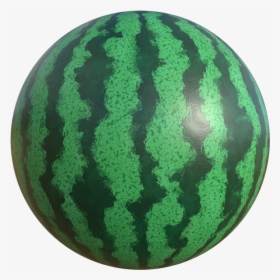 Watermelon Fruit Skin Texture, Seamless And Tileable - Fruit Texture In Sphere, HD Png Download, Transparent PNG