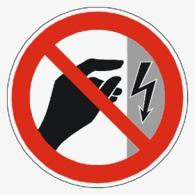 Electricity Danger Symbol - Administrative Controls Examples, HD Png Download, Transparent PNG