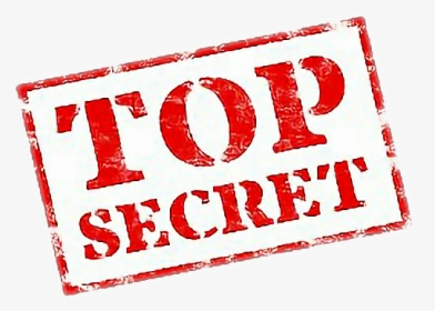 #topsecret #freetoedit - Stickers Top Secret, HD Png Download, Transparent PNG