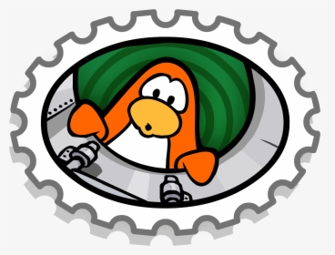 Club Penguin Rewritten Wiki - Club Penguin Red Stamp, HD Png Download, Transparent PNG