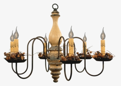 Katie S Handcrafted Lighting Anderson House Wood Chandelier - Chandelier, HD Png Download, Transparent PNG