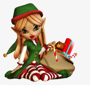 Santa Elves Png Transparent Image - Christmas Elf Png Transparent, Png Download, Transparent PNG