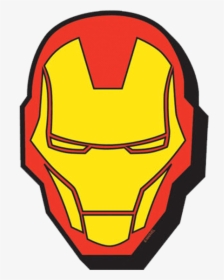 Ironman Clipart Head - Iron Man Helmet Cartoon, HD Png Download, Transparent PNG