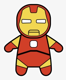Baby Iron Man Cartoon, HD Png Download, Transparent PNG
