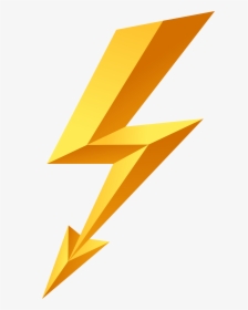 Thunder Icon Png Clip Art - Triangle, Transparent Png, Transparent PNG