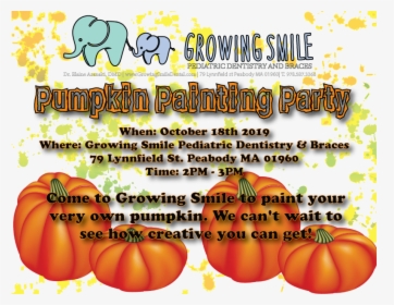 Pumpkin Painting Party - Pumpkin, HD Png Download, Transparent PNG