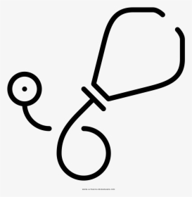 Stethoscope Coloring Kimphuchcm Valuable - Stethoscope, HD Png Download, Transparent PNG