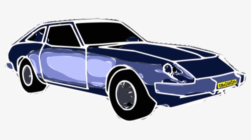 Blue Car Clip Art, HD Png Download, Transparent PNG