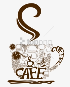 Free Png Cup Coffee Vector Png Image With Transparent - Vector Cafe Logo Png, Png Download, Transparent PNG
