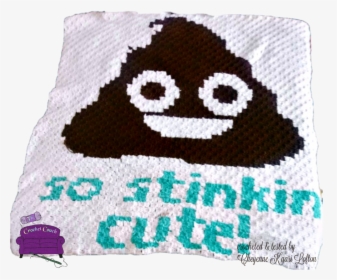 Stinkin Cute Baby Afghan, C2c Crochet Pattern - Crochet, HD Png Download, Transparent PNG