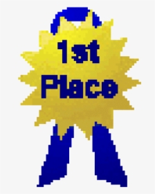 View Ribbon Of Prize Ribbons That Includes 1st Place - Graphic Design, HD Png Download, Transparent PNG