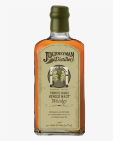 3oaks Single Malt - Journeyman Distillery Whiskey Featherbone Bourbon, HD Png Download, Transparent PNG