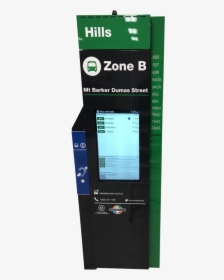 Digital Bus Stop Totem With Inbuilt Voice Annunciator - Machine, HD Png Download, Transparent PNG