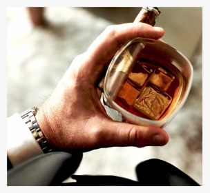 Corkcicle Double Old Fashioned And Cigar Holder Glass, HD Png Download, Transparent PNG