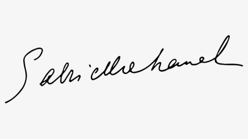 Free Chanel Logo Png - Calligraphy, Transparent Png, Transparent PNG