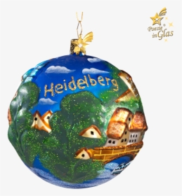 Glass Sphere Heidelberg Summer - Käthe Wohlfahrt Kugeln Heidelberg, HD Png Download, Transparent PNG