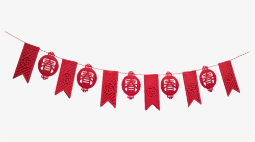 Baby Shower Bunting Clip - Chinese New Year Bunting, HD Png Download, Transparent PNG