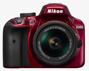 D3400 Dx Digital Slr Camera Body W/ Af P Dx Nikkor - Nikon D3100, HD Png Download, Transparent PNG