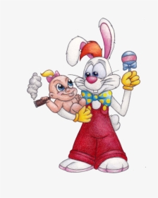 Baby Herman With Roger Rabbit-bnn707 - Fat Baby Herman Roger Rabbit, HD Png Download, Transparent PNG