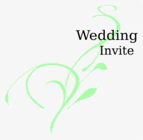 Mint Wedding Cliparts - Vine Clip Art, HD Png Download, Transparent PNG