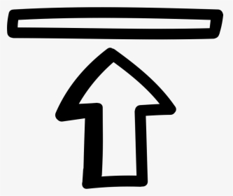 Arrow Pointing Up Png - Arrow Pointing Up Wide, Transparent Png, Transparent PNG