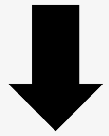 Arrow Pointing Down - Arrow Pointing Down For Word, HD Png Download, Transparent PNG
