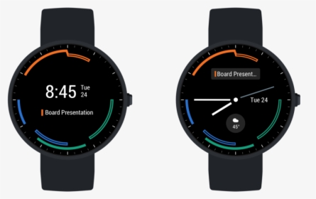 Watchface Settings Mockup - Analog Watch, HD Png Download, Transparent PNG