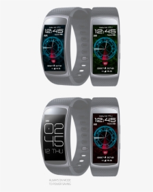 Samsung Gear Fit 2 Pro Watch Faces , Png Download - Gadget, Transparent Png, Transparent PNG