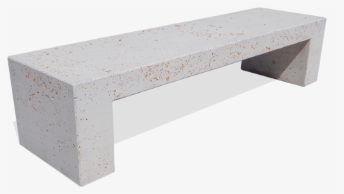 Copan Bench Without Back In Concrete For Urban Furniture - Transparent Concrete Bench Png, Png Download, Transparent PNG