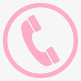 Transparent Png Phone Icons - Pink Phone Icon Png, Png Download, Transparent PNG