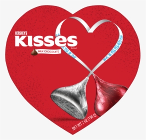 Hersheys Kisses Heart Box , Png Download - Kisses Hersheys Png, Transparent Png, Transparent PNG