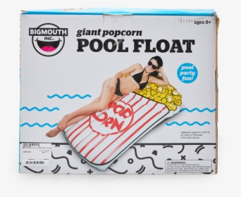 Giant Popcorn Pool Float - Σχεδια Φουσκωτα Για Τη Θαλασσα, HD Png Download, Transparent PNG