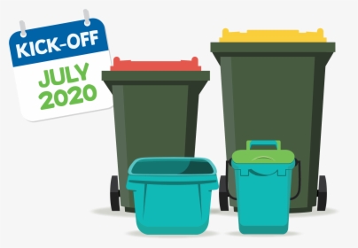 Hcc Recycling Bins Image-02 - Illustration, HD Png Download, Transparent PNG