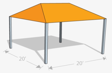 Hs 2020 Hip Shade Structure - Tenshon, HD Png Download, Transparent PNG