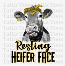 Cow Face Png, Transparent Png, Transparent PNG