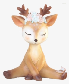 #fawn #baby #babydeer #deer #doe #forestanimals @haelilulu - Олень Мультяшный, HD Png Download, Transparent PNG