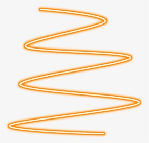 #neon #glow #spiral #orange #line #lines #freetoedit  - Spiral Neon Png Orangr, Transparent Png, Transparent PNG